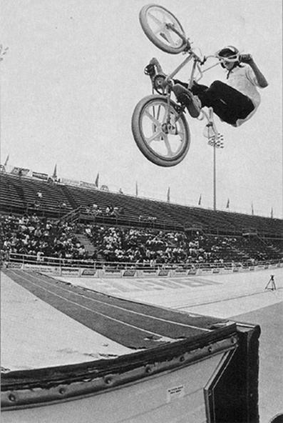 mike dominguez bmx afa masters velodrome 1986