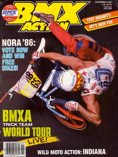 dave vanderspek bmx action 11 1985