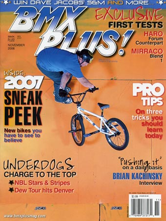 mike krnaich bmx plus! november 2006