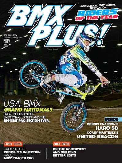 jeremy rommel bmx plus magazine 2014