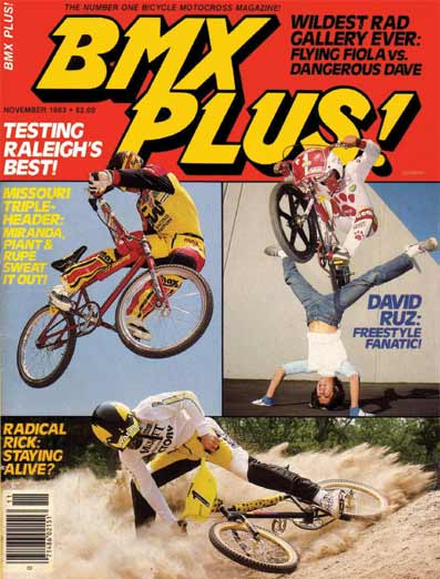 mike miranda david ruz jim comeau  bmx plus! 11 83