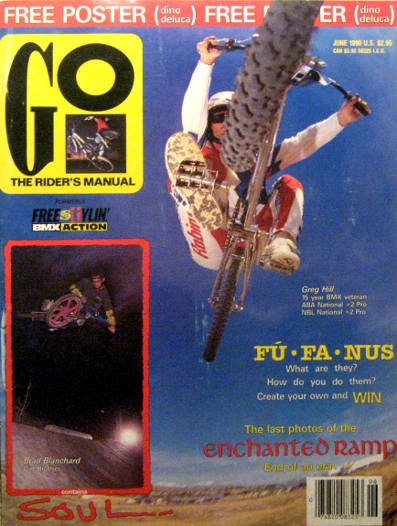 greg hill brad blanchard go bmx june 1990