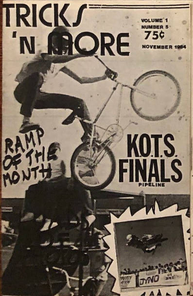 tricks'n more bmx zine 1984 brian blyther