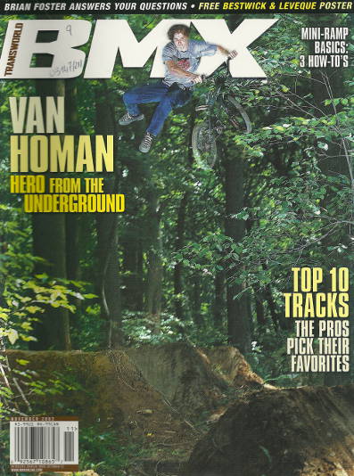 van homan transworld bmx cover