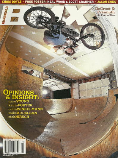 van homan transworld bmx october 2003.