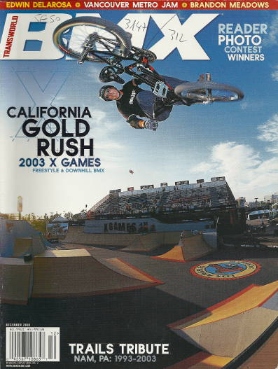 chad kagy transworld bmx 12 2003