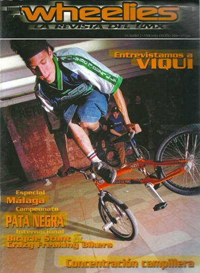 viki gomez wheelies bmx magazine 2