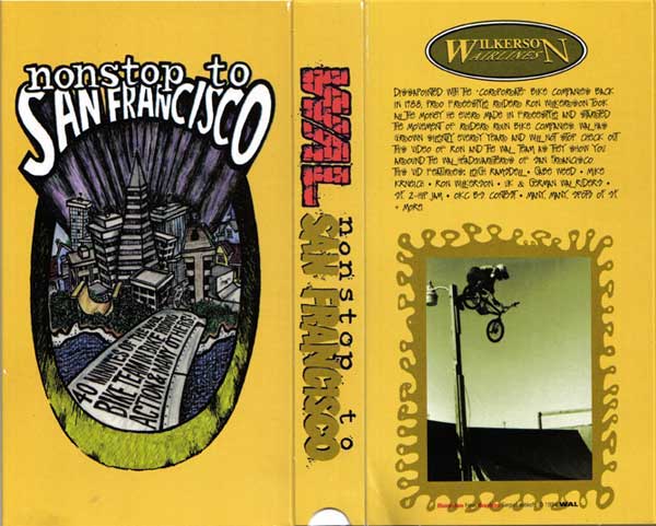 2hip bmx non stop to san francisco