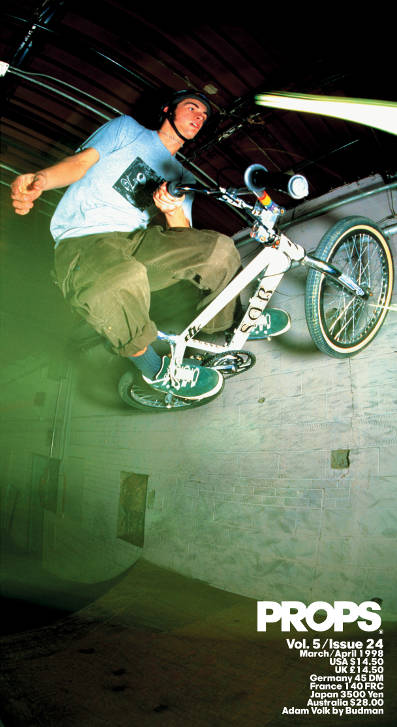 adam volk props bmx video magazine 24