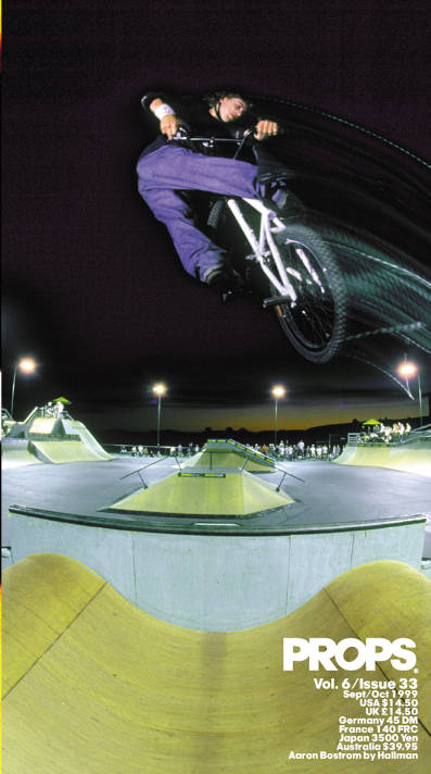 aaron bostrom props bmx video magazine 33